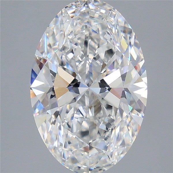 7.01 ct. oval Lab Grown Diamond front image