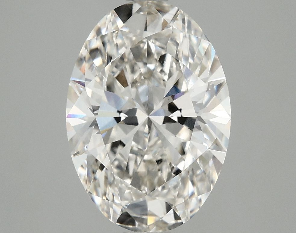 3.02 ct. oval Lab Grown Diamond front image