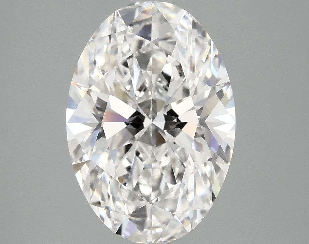 2.93 ct. oval Lab Grown Diamond front image