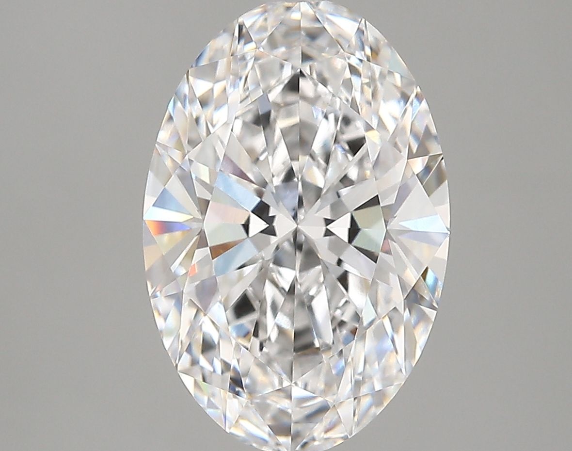 4.12 ct. oval Lab Grown Diamond front image