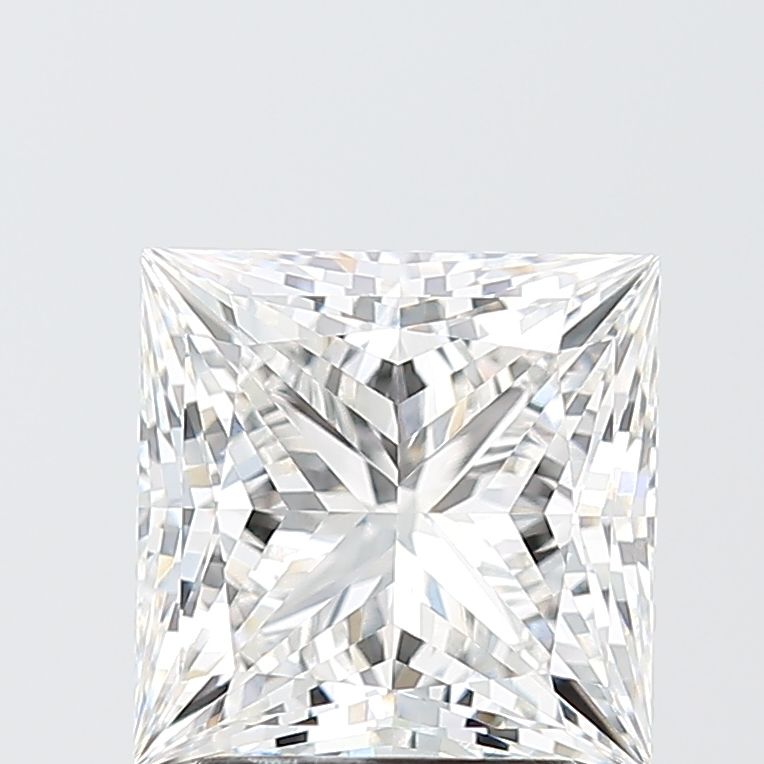 3.09 ct. princess Lab Grown Diamond front image