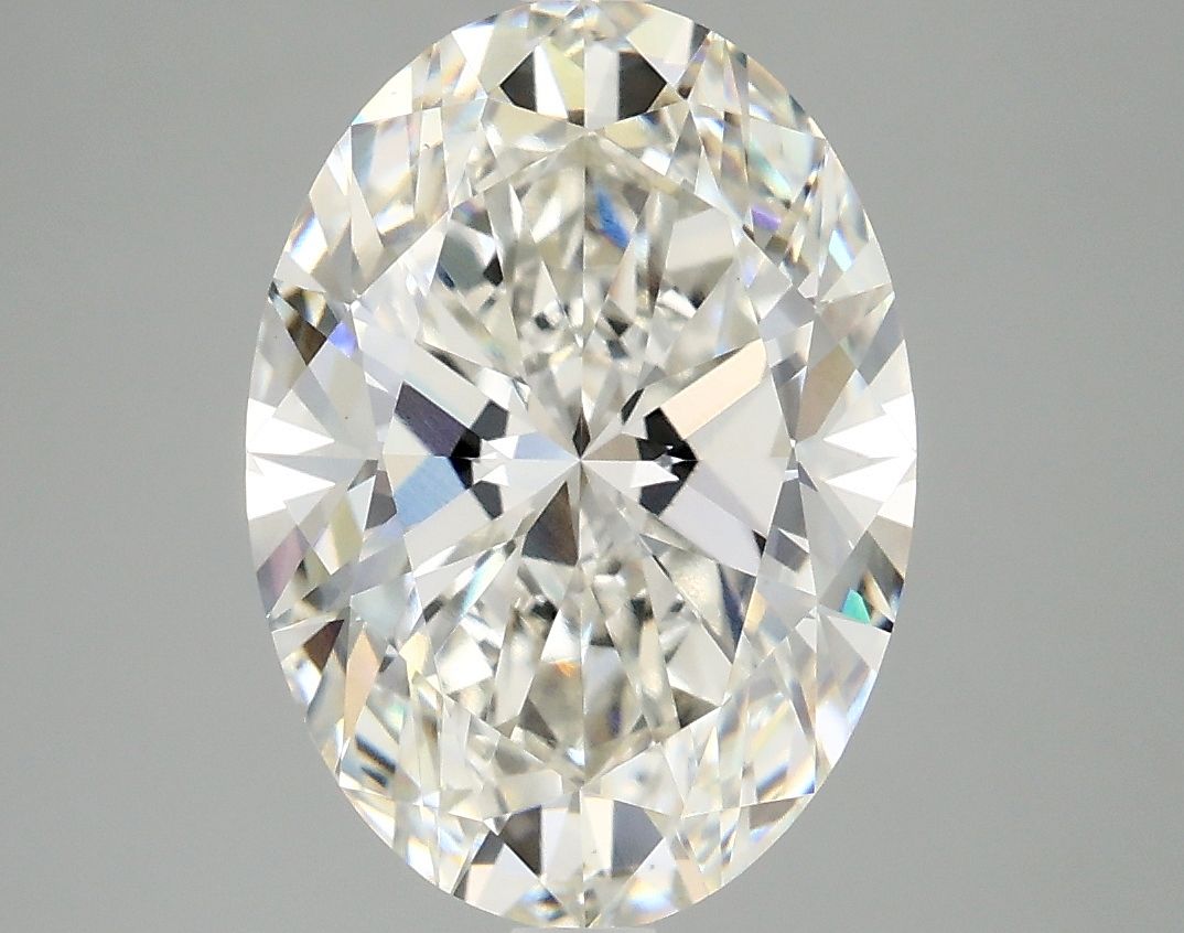 4.08 ct. oval Lab Grown Diamond front image