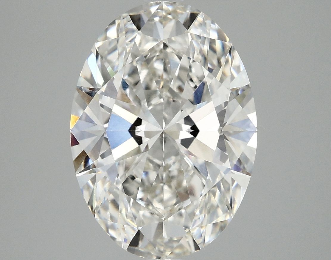 3.96 ct. oval Lab Grown Diamond front image