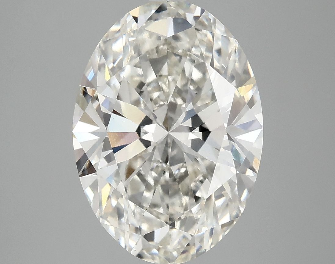 4.10 ct. oval Lab Grown Diamond front image