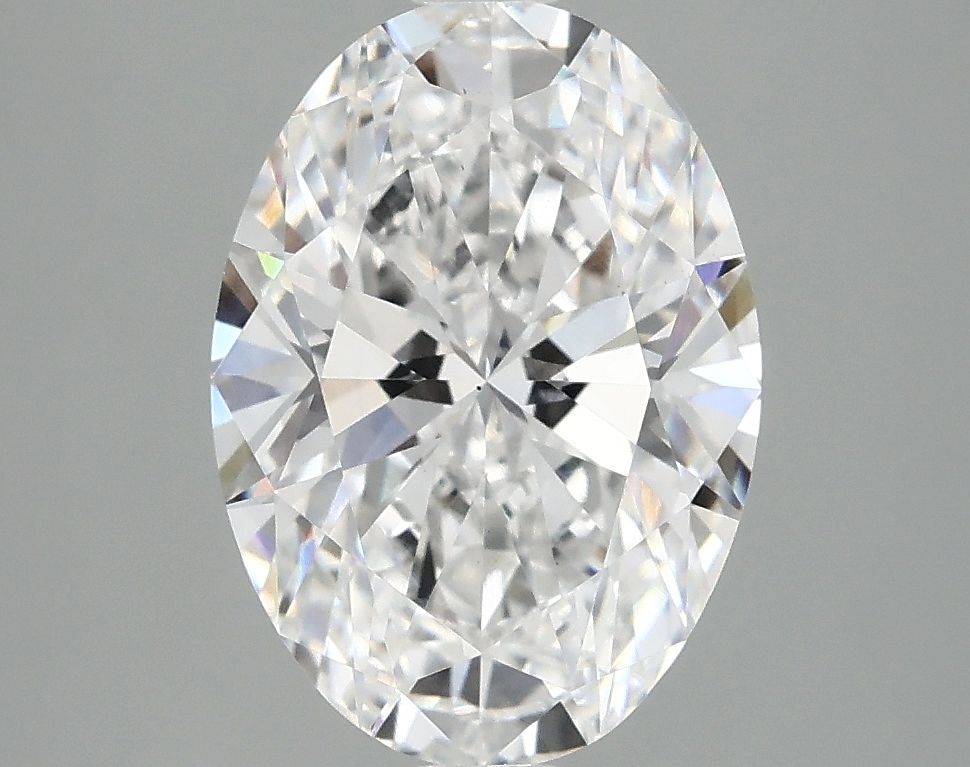 3.09 ct. oval Lab Grown Diamond front image