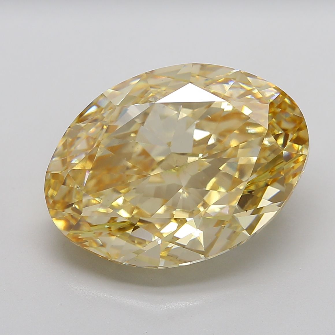 19.03 ct. oval Lab Grown Diamond front image