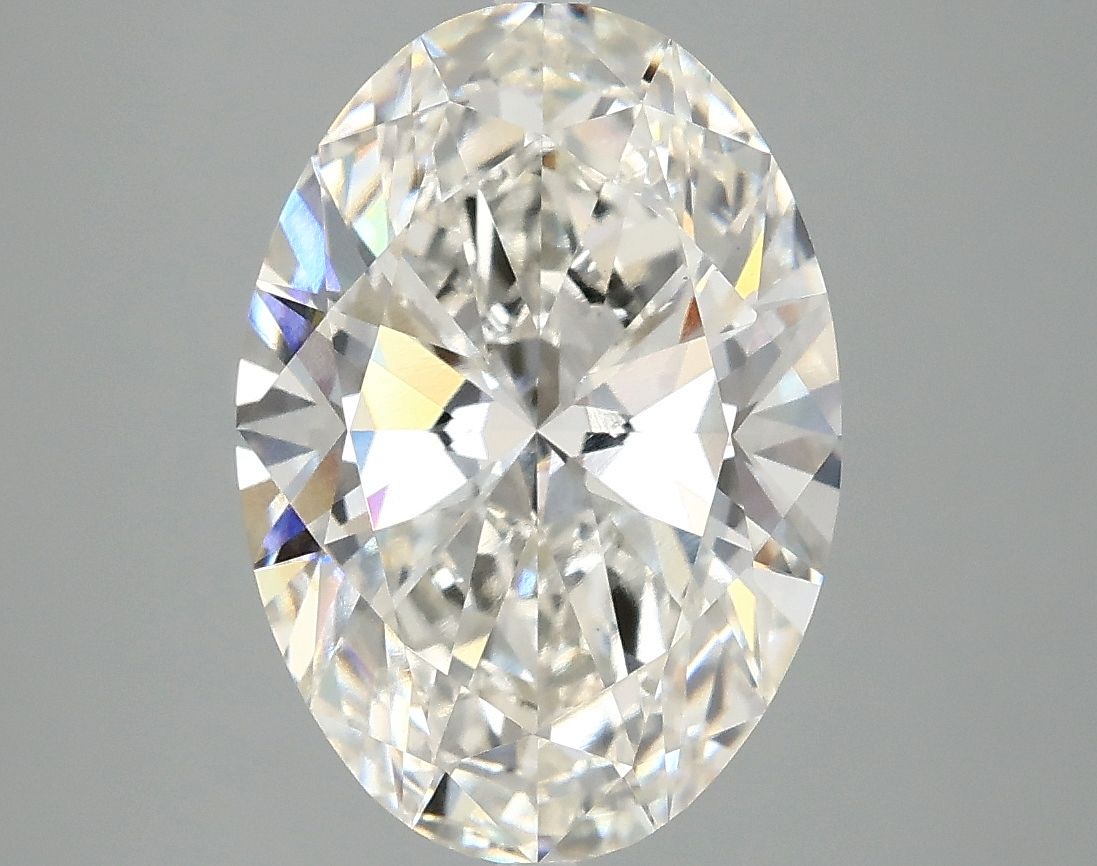 4.04 ct. oval Lab Grown Diamond front image