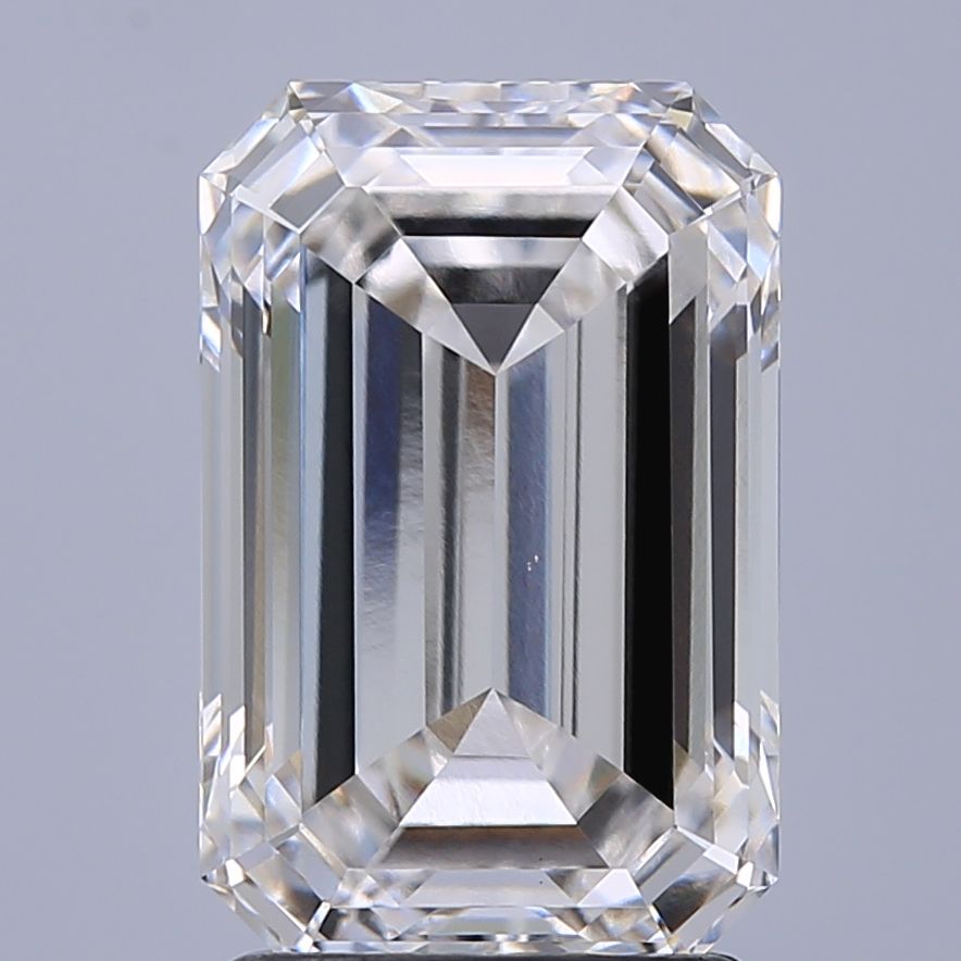 2.43 ct. emerald Lab Grown Diamond front image