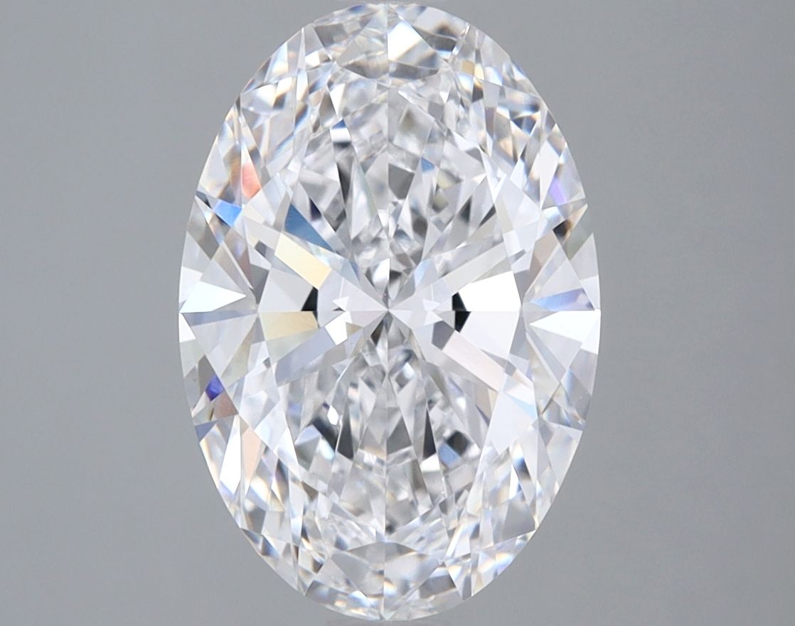 3.02 ct. oval Lab Grown Diamond front image