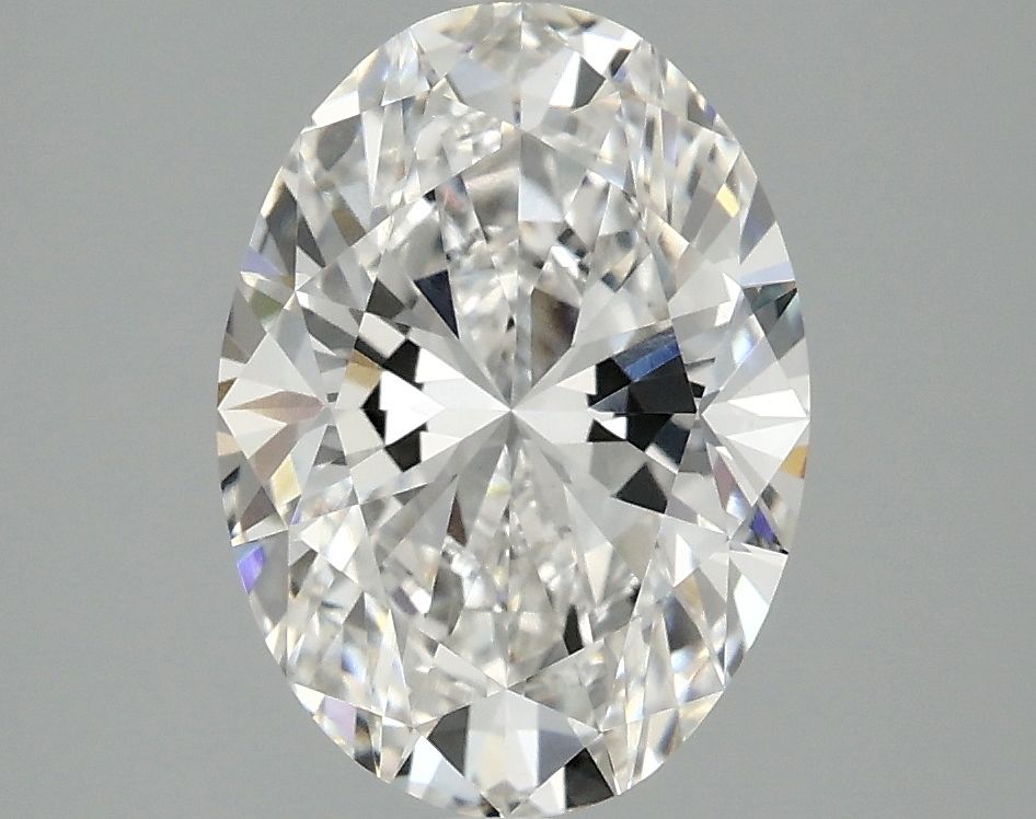 2.57 ct. oval Lab Grown Diamond front image