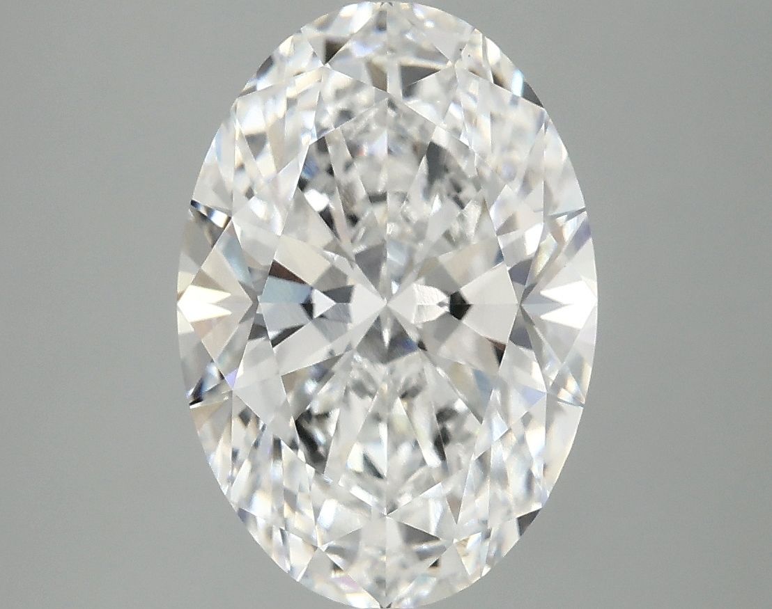 4.09 ct. oval Lab Grown Diamond front image