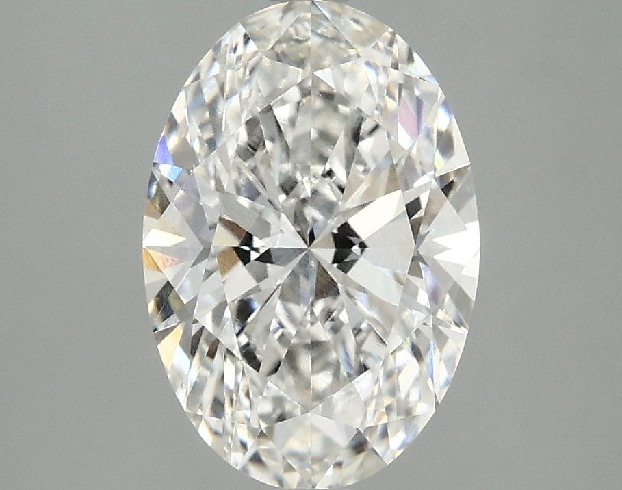 2.10 ct. oval Lab Grown Diamond front image
