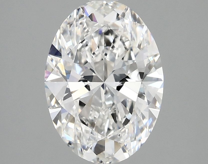 1.92 ct. oval Lab Grown Diamond front image