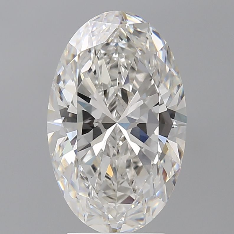 3.60 ct. oval Lab Grown Diamond front image