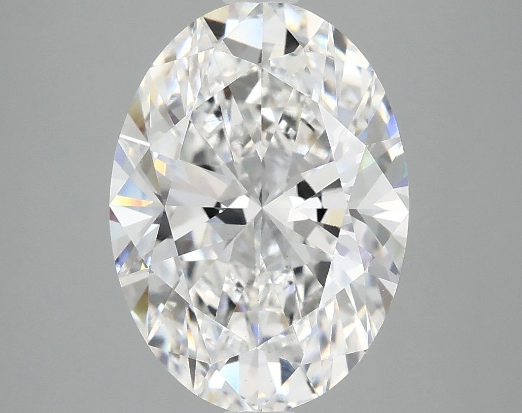 4.06 ct. oval Lab Grown Diamond front image