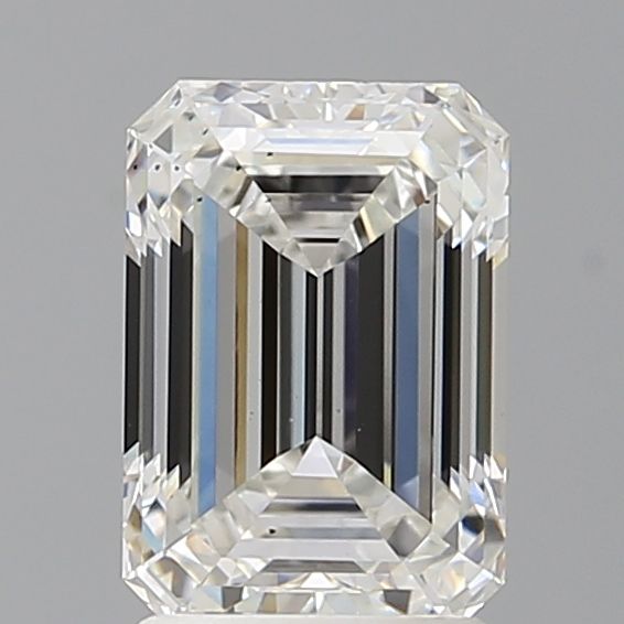 2.10 ct. emerald Lab Grown Diamond front image