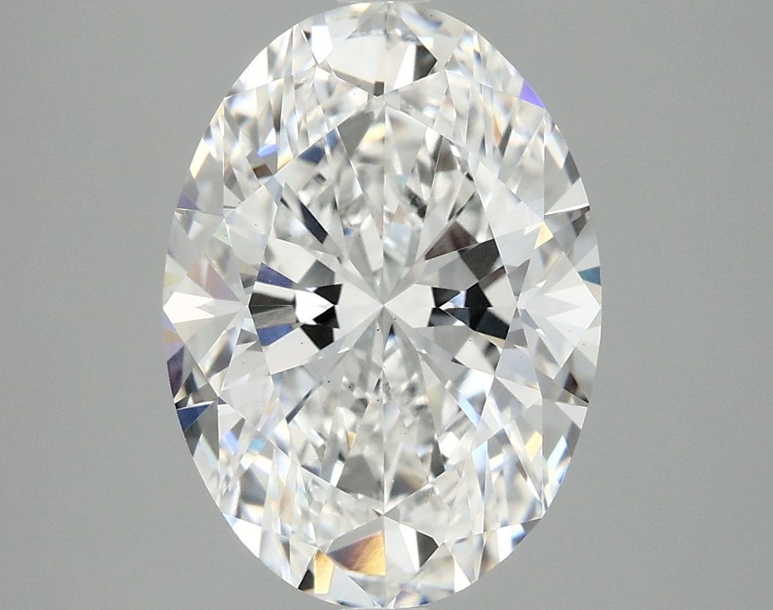 4.08 ct. oval Lab Grown Diamond front image