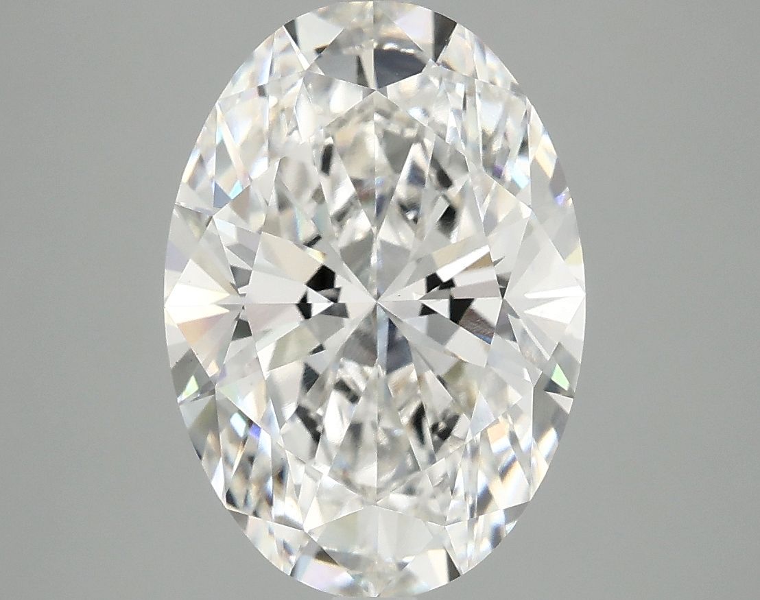 4.10 ct. oval Lab Grown Diamond front image