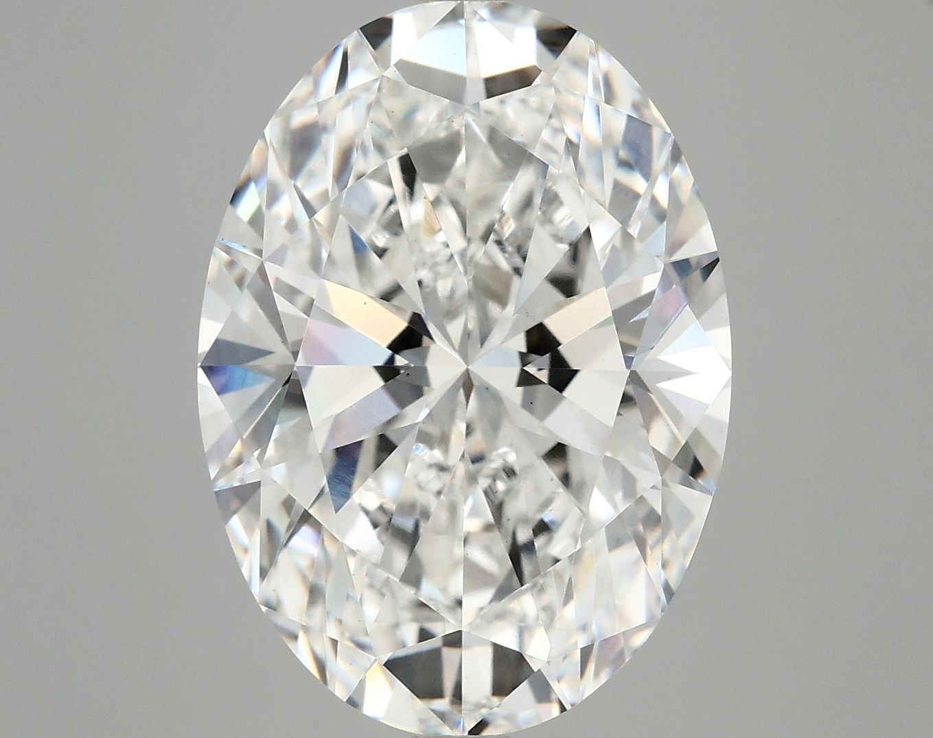 9.14 ct. oval Lab Grown Diamond front image