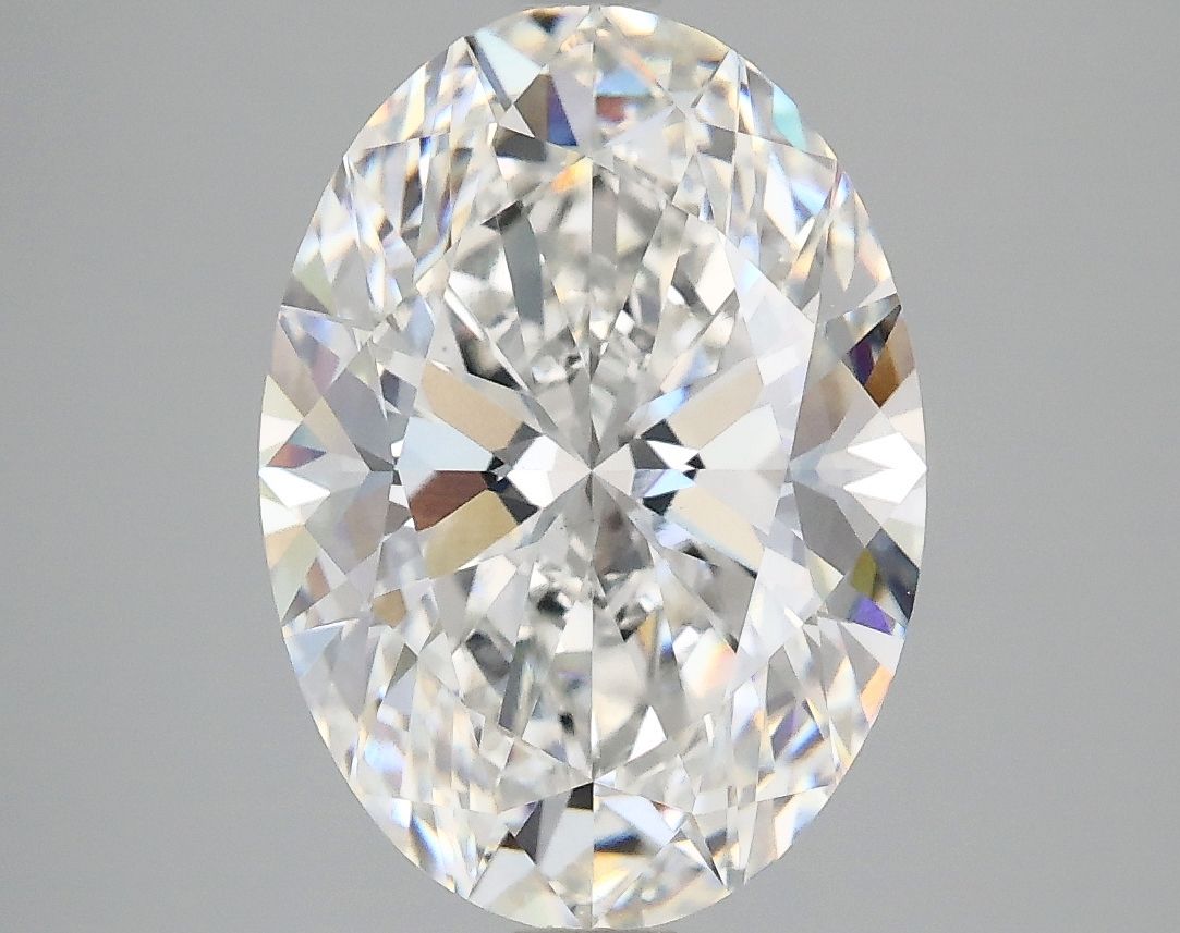 3.88 ct. oval Lab Grown Diamond front image