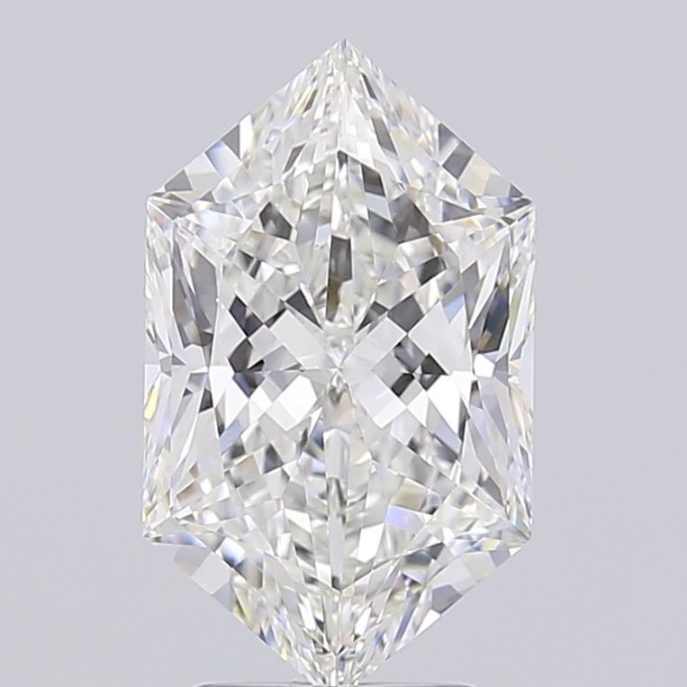 3.03 ct lab-grown Hexagonal Diamond