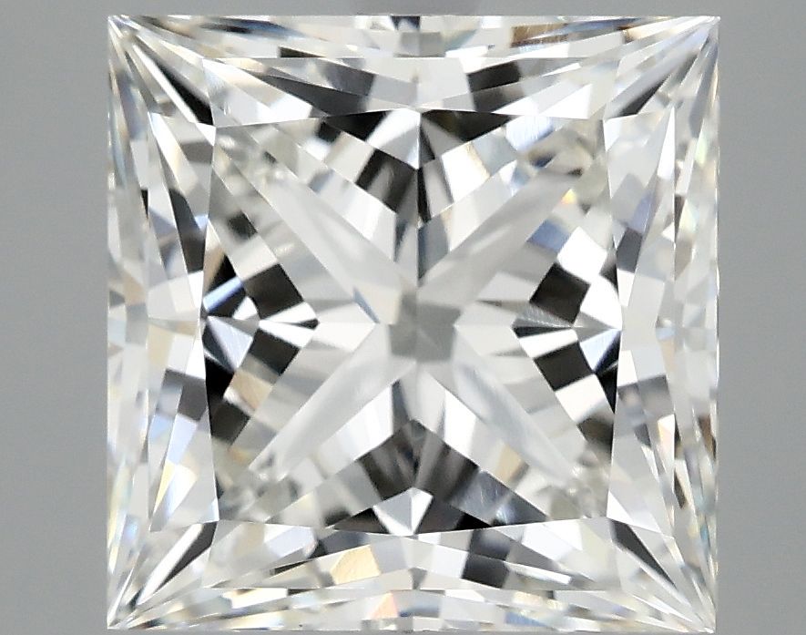 5.09 ct. princess Lab Grown Diamond front image