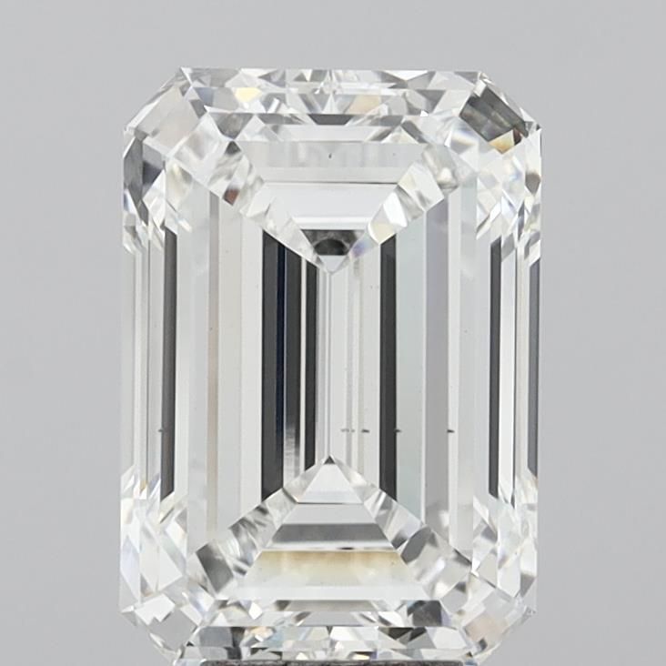 8.10 ct. emerald Lab Grown Diamond front image