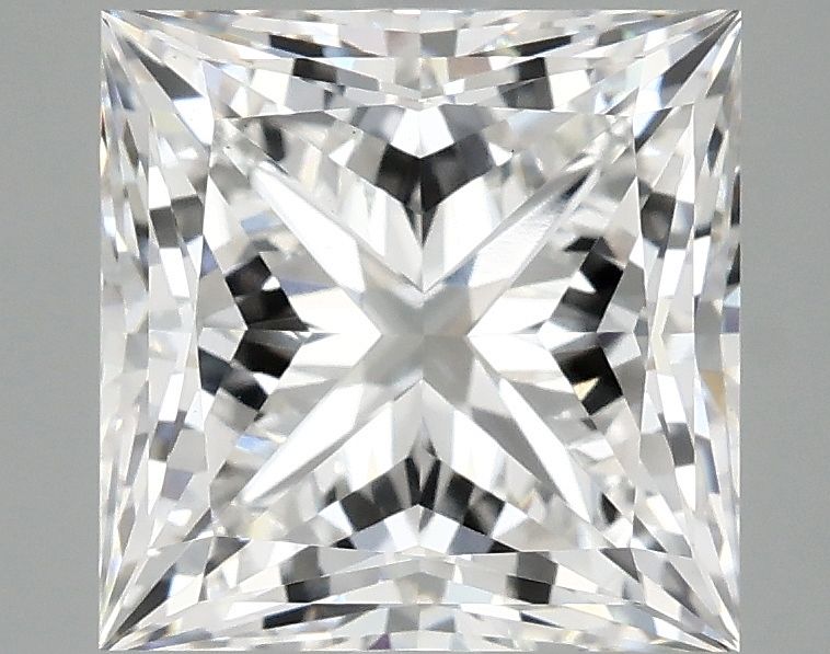 4.16 ct. princess Lab Grown Diamond front image