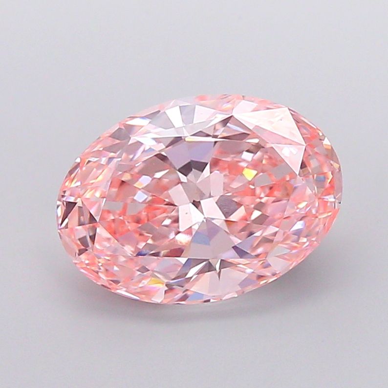4.60 ct. oval Lab Grown Diamond front image