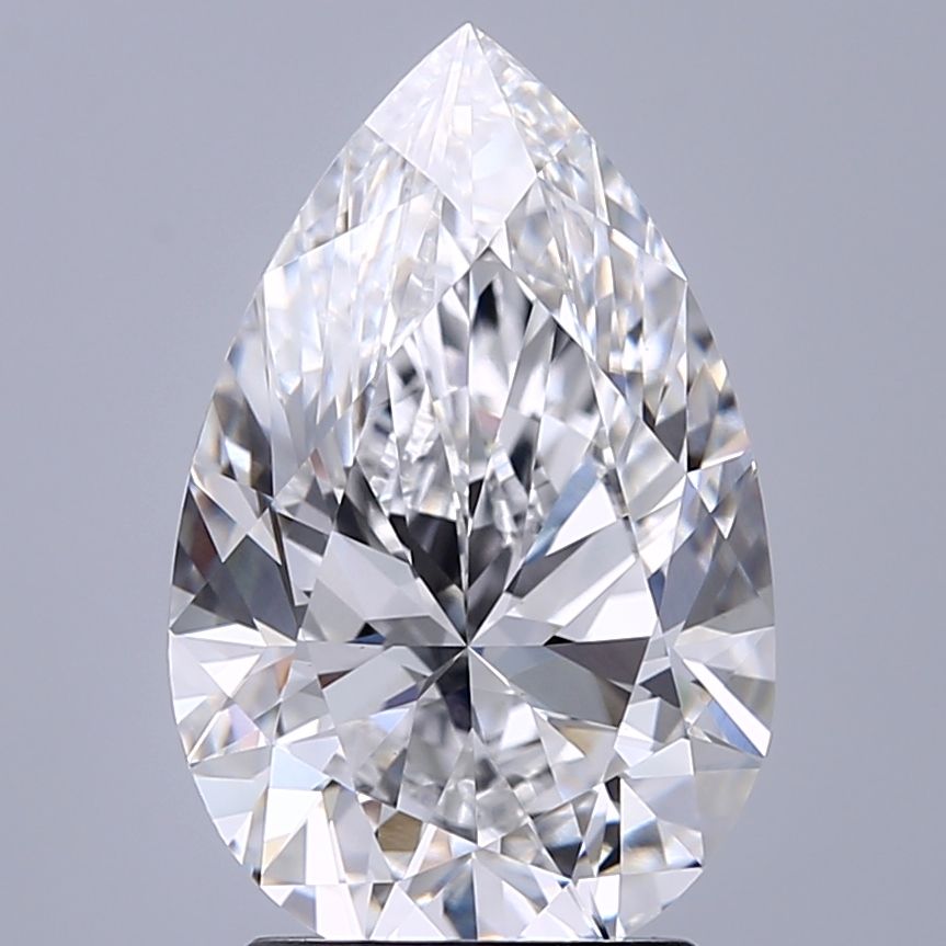 2.70 ct. pear Lab Grown Diamond front image