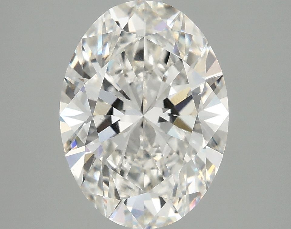 3.08 ct. oval Lab Grown Diamond front image