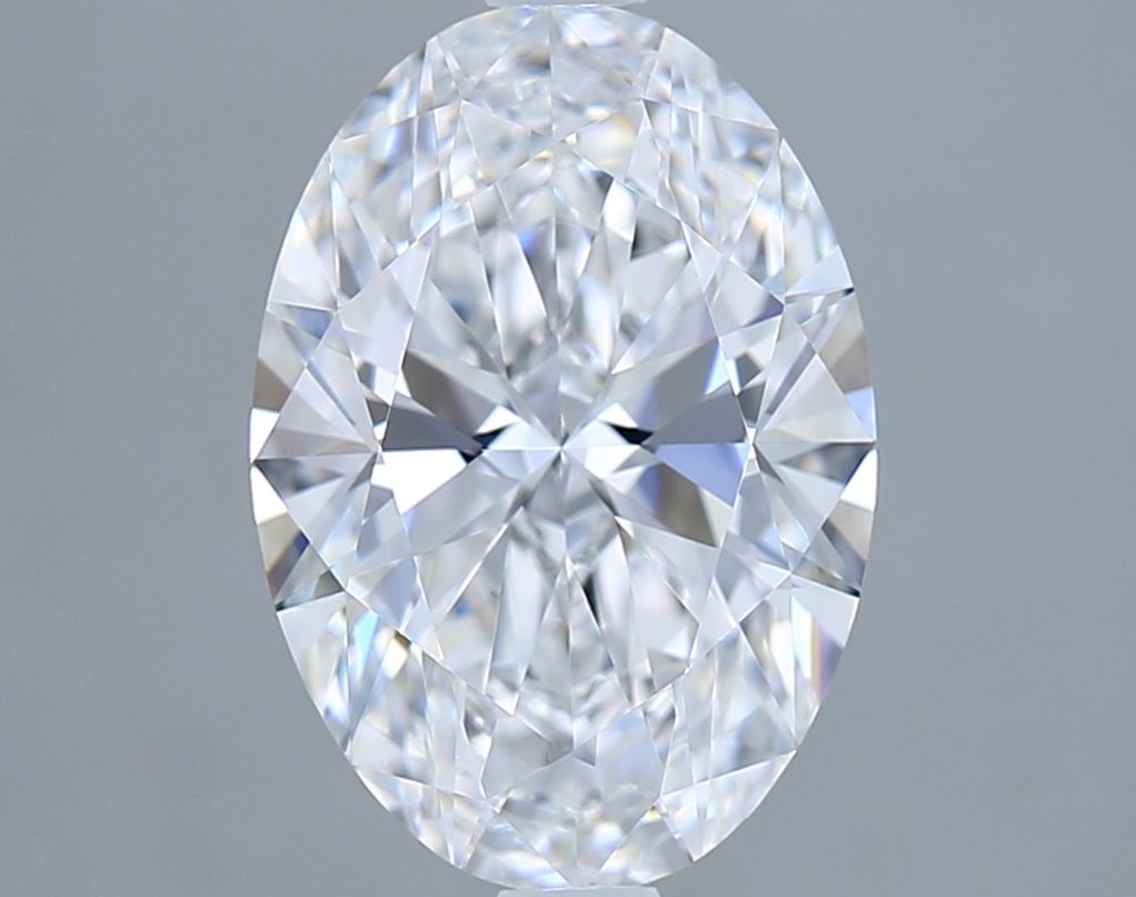 2.08 ct. oval Lab Grown Diamond front image