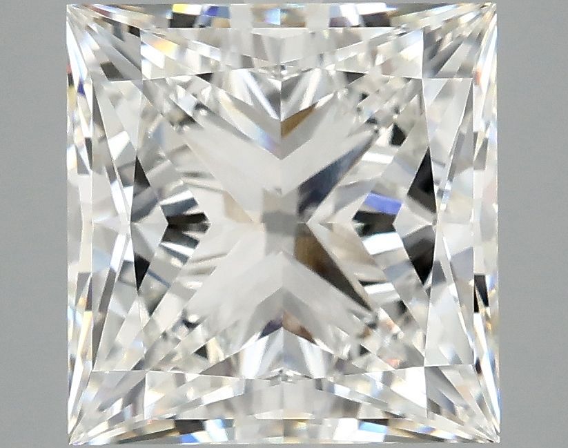 5.02 ct. princess Lab Grown Diamond front image