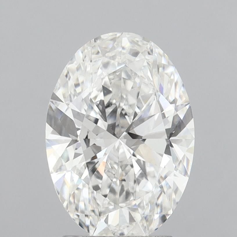 3.04 ct. oval Lab Grown Diamond front image
