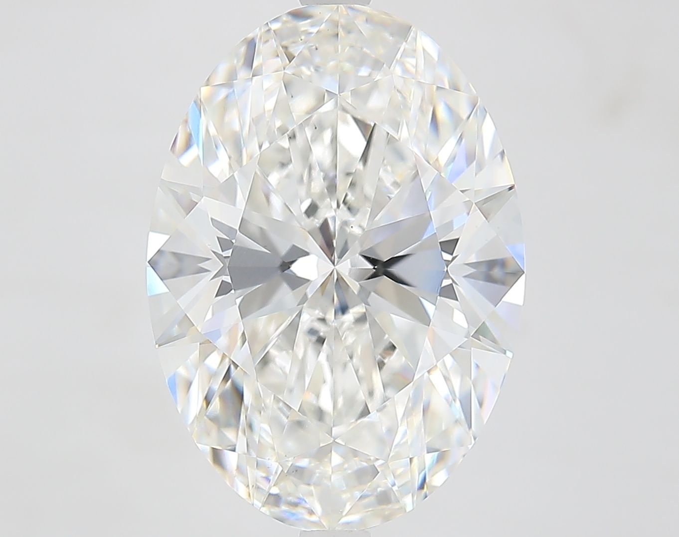 7.53 ct. oval Lab Grown Diamond front image