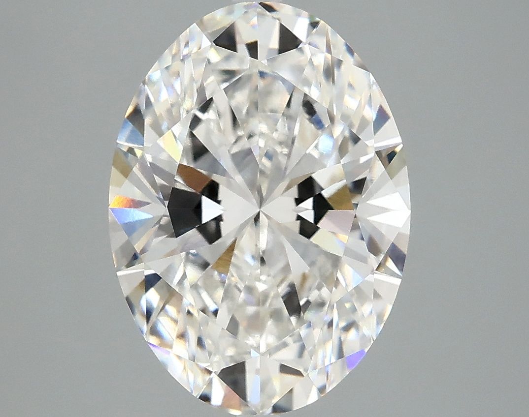 3.78 ct. oval Lab Grown Diamond front image