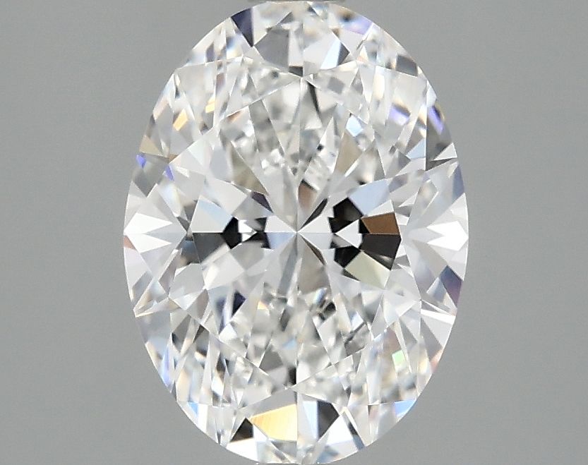 2.06 ct. oval Lab Grown Diamond front image