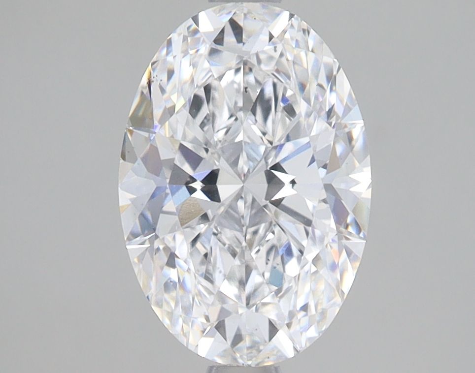2.01 ct. oval Lab Grown Diamond front image