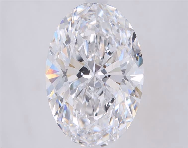 4.57 ct. oval Lab Grown Diamond front image