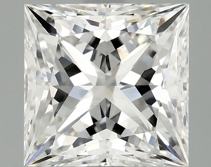 1.86 ct. princess Lab Grown Diamond front image