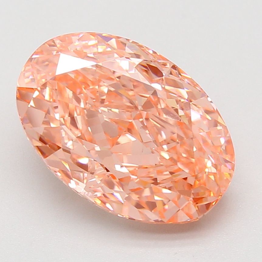 6.08 ct. oval Lab Grown Diamond front image