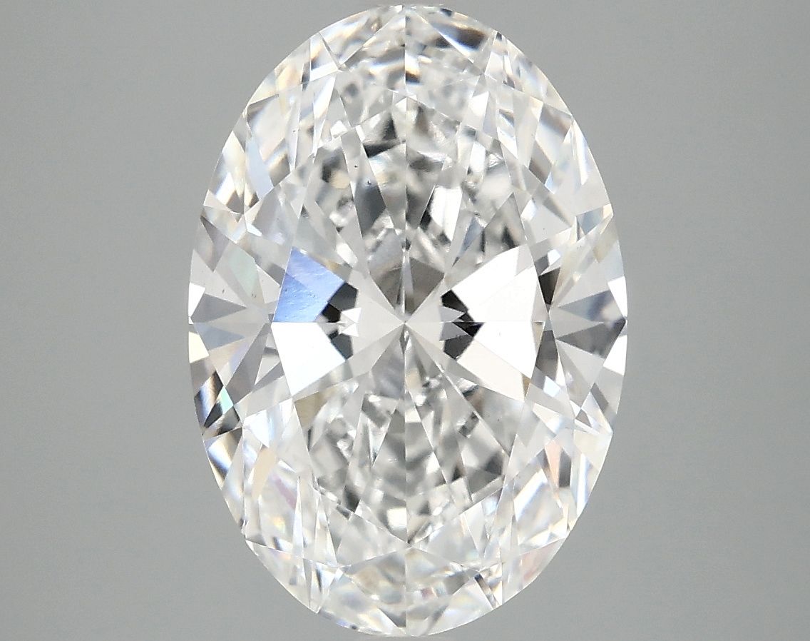 3.94 ct. oval Lab Grown Diamond front image