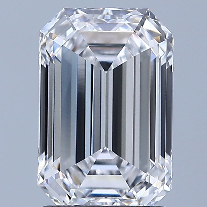 1.75 ct. emerald Lab Grown Diamond front image