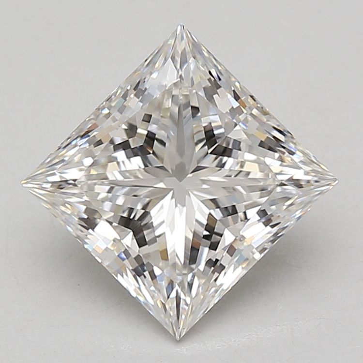 3.08 ct. princess Lab Grown Diamond front image