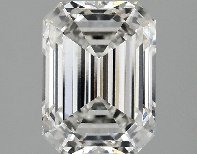 2.57 ct. emerald Lab Grown Diamond front image