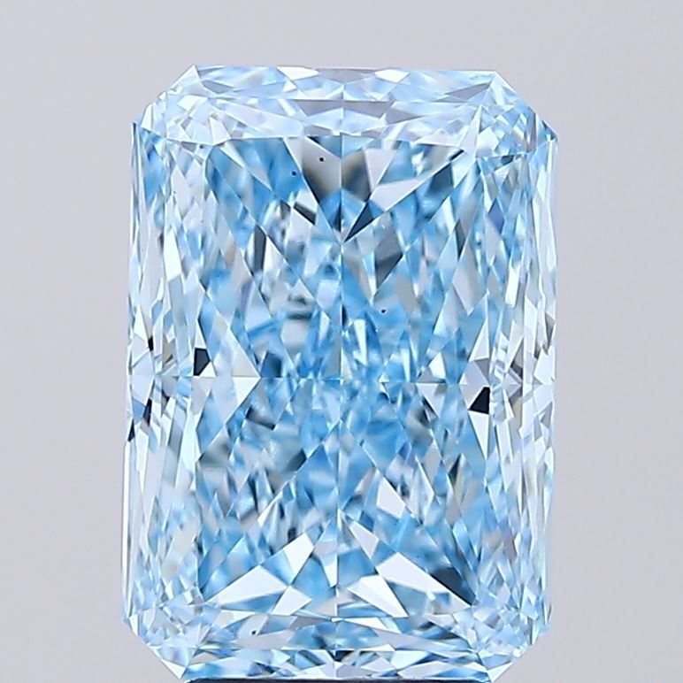 4.53 ct. radiant Lab Grown Diamond front image
