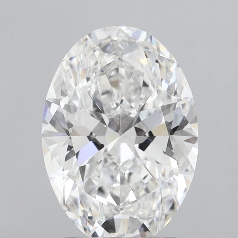 3.06 ct. oval Lab Grown Diamond front image