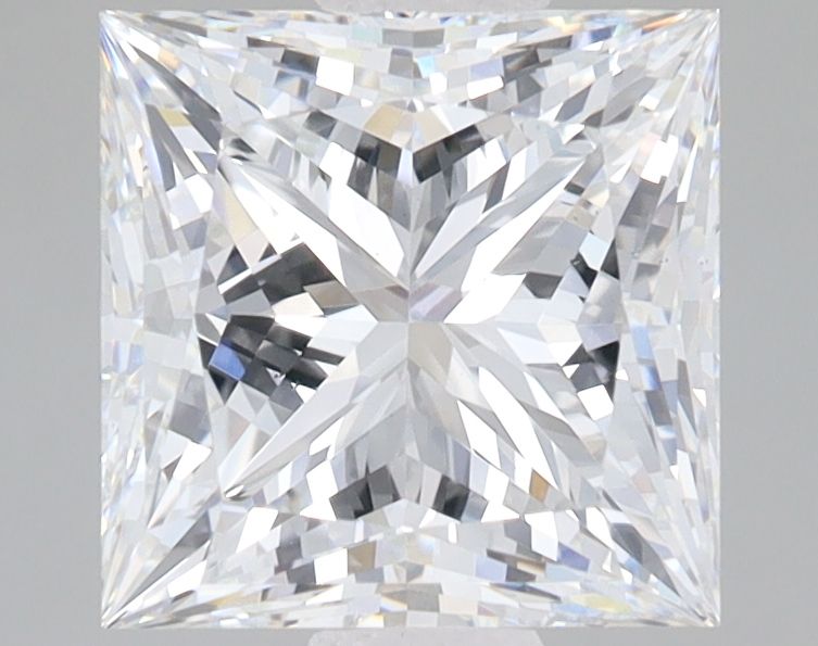 3.02 ct. princess Lab Grown Diamond front image