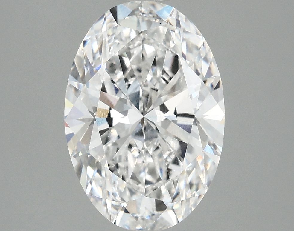 3.03 ct. oval Lab Grown Diamond front image