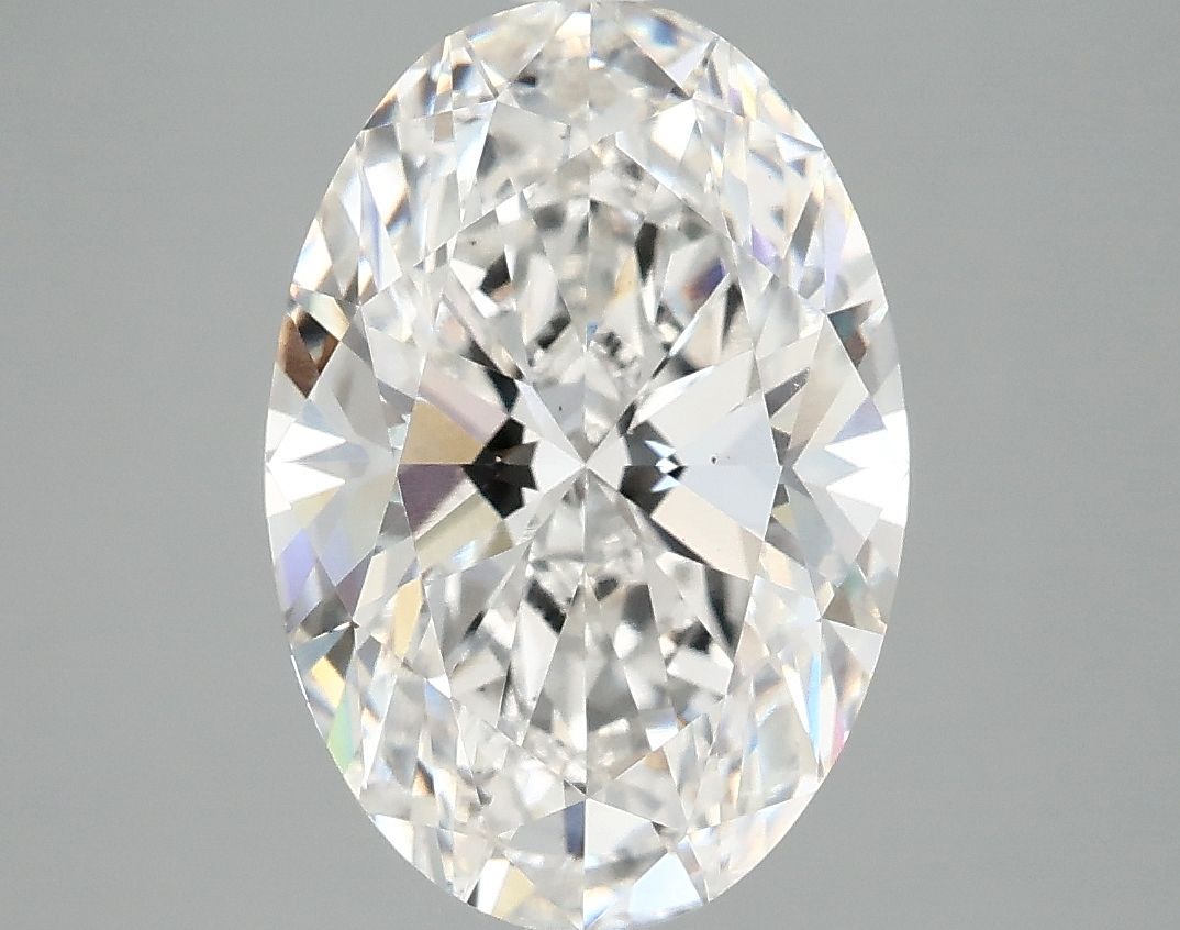 4.08 ct. oval Lab Grown Diamond front image